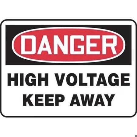 Accuform OSHA DANGER SAFETY SIGN HIGH MELC040VS MELC040VS